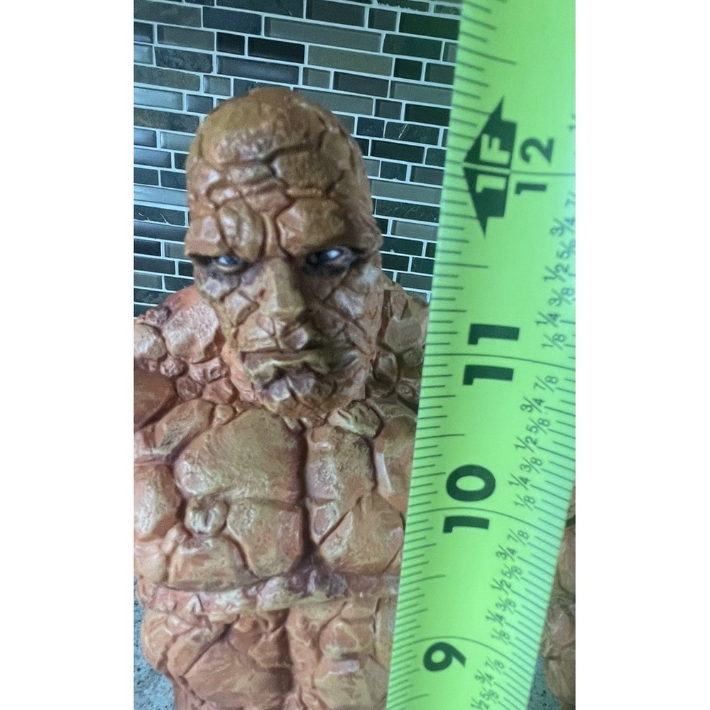 The Thing Ben Grimm Fantastic Four 12 Inch Action Figure Pvc Marvel 2005 Toy - Picture 6 of 6